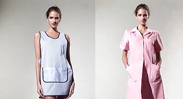 Rubia toma el sol en una tumbona y todo el día se masturba el coño, luego es follada a lo perrito por un vecino solitario